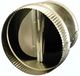 Zephyr 10" Galvanized Round Universal Make Up Air Damper Kit-0