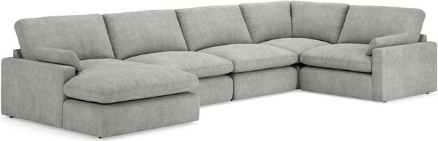 Signature Design by Ashley® Sophie 5-Piece Gray Left-Arm Facing Sectional and Chaise-0