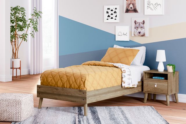 Signature Design by Ashley® Aprilyn Honey Twin Platform Bed-1