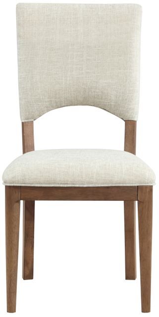Coast2Coast Home™ Wellington 2-Piece Brown/White Dining Chair Set-2