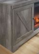 Signature Design by Ashley® Wynnlow 4-Piece Gray Entertainment Center with LED Lighting-3
