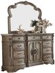 ACME Furniture Northville Antique Silver Dresser with Wood Top-2