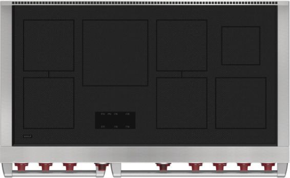 Wolf® 48" Stainless Steel Pro Style Induction Range-3