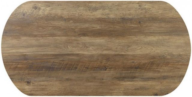 Furniture of America® Olbia 3-Piece Rustic Oak/Sand Black Living Room Table Set-2