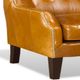 Campio Furniture Legacy Leather Mariana Orange Chair-1