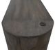 International Furniture Direct Black Balam Oil Black Desk-4