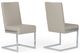VIG Furniture Modrest Batavia 2-Piece Gray/Stainless Steel Dining Chair Set-4