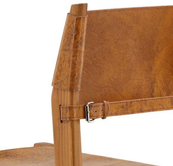 Dovetail Furniture Rossana Antique Light Brown/Natural Counter Stool-4