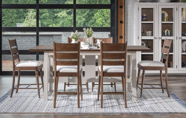 Legacy Classic Lake House Pinecone Ladder Back Counter Stool-3