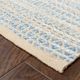 LR Home Natural Fiber Moon Stone 5'x8' Area Rug-1
