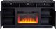 Legends Home Sunset Seal Skin Black 67" Fireplace Console-4