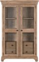 Liberty Furniture Haven Hills Camel Beige Display Cabinet-2