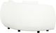 Primo™ International Diana White Upholstered Curved Loveseat-3