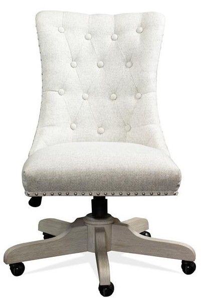 Riverside Furniture Maisie Champagne/Gray Desk Chair-1