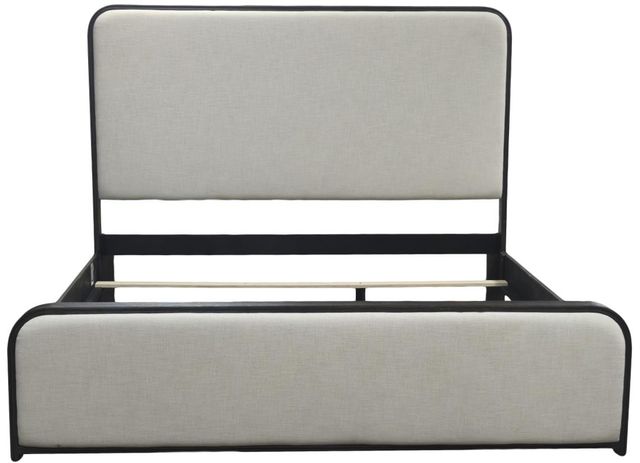Legacy Classic Maren Truffle Queen Upholstered Panel Bed-2