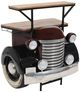 Jofran Inc. Glory Days Black/Brown/Red Woody Vintage Bar-2