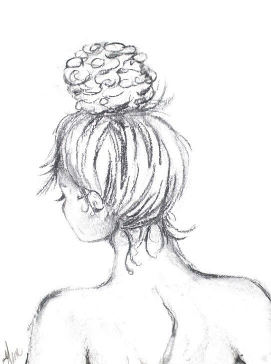 Classy Art Messy Bun I by Gina Ritter Wall Art-0