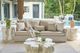 Universal Explore Home™ Oasis White Cliffside Accent Table-1