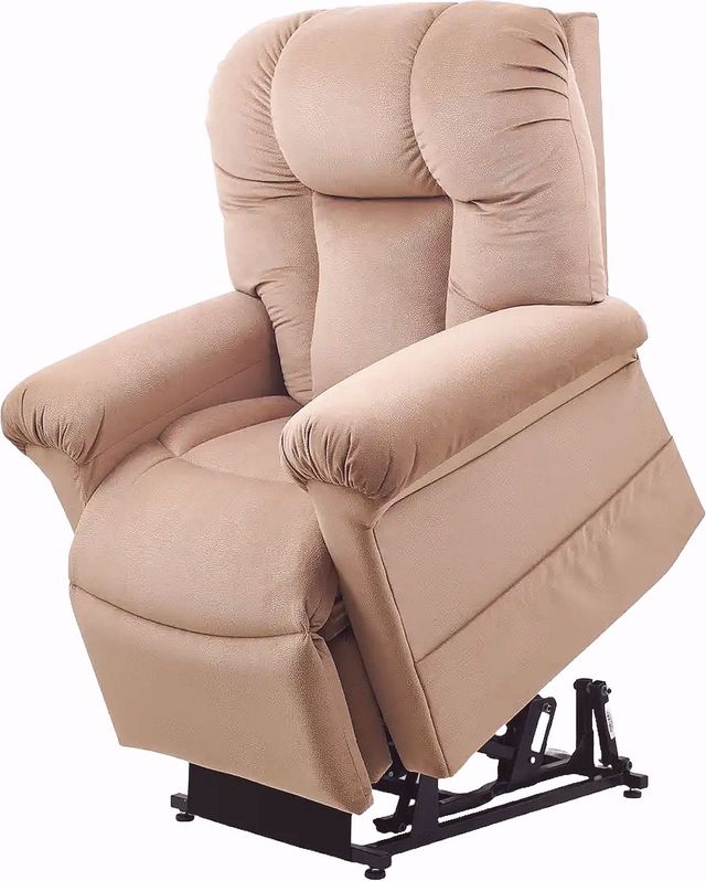 UltraComfort™ Artemis Almond Medium/Large Power Lift Recliner-3
