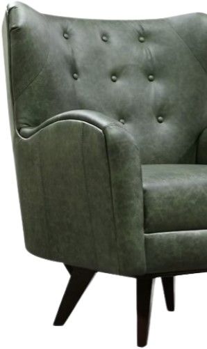 Creek Side Customs Customizable SoHo Living Harlow Leather Swivel Chair-1