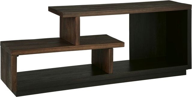 Signature Design by Ashley® Hensington Brown/Black Accent Cabinet-0
