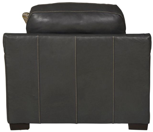Jackson Furniture Marco Gunmetal Leather Chair-3