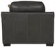 Jackson Furniture Marco Gunmetal Leather Chair-3