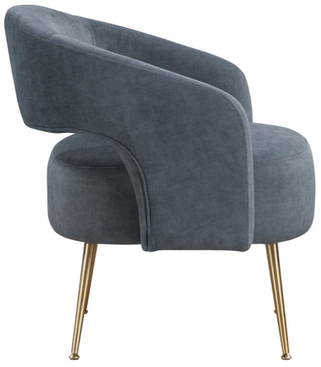 Homelegance® Roslyn Dark Gray Accent Chair-3