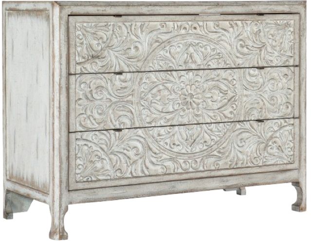 Hooker® Furniture La Grange Lockhart Antique White Accent Chest-0