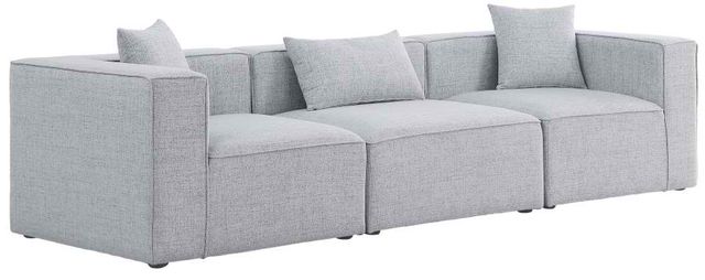 Meridian Furniture Cube Grey Modular Sofa-0