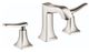 Hansgrohe Metris C Polished Nickel 1.2 GPM Widespread Faucet 100 with Pop-Up Drain-0