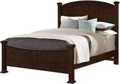 Vaughan-Bassett Bonanza Merlot King Panel Bed