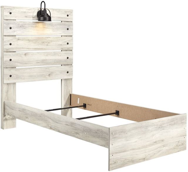 Signature Design by Ashley® Cambeck Whitewash Youth Twin Panel Bed-2