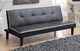 Coaster® Katrina Black Tufted Upholstered Sofa Bed-3