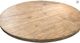 Nest Home Collections Sadie Antique Natural Round Dining Table with Iron Base-4