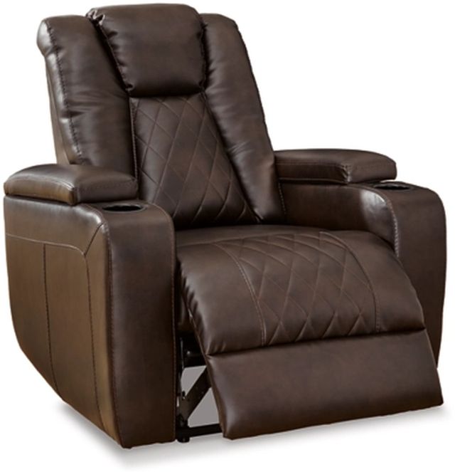 Signature Design by Ashley® Mancin Chocolate Recliner-2