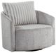 Homelegance® Francine Gray Swivel Chair-0