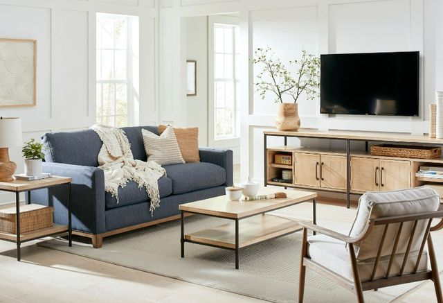 aspenhome® Logan Wheat Cocktail Table-1