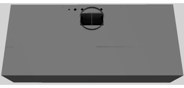 Vent-A-Hood® 54" Gunsmoke Wall Mounted Range Hood-2