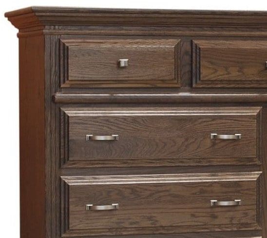 Wolfcraft Furniture McKinley Brown 9-Drawer Dresser-2