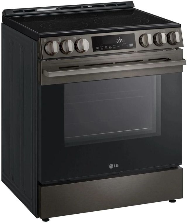 LG 30" Black Stainless Steel Slide-In Electric Range-2