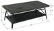Emerald Home Chandler Antique Gray Cocktail Table with Steel Gray Base-2