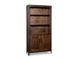 Handstone Portland Bookcase with Doors & w/3 Adjustable shelves-0