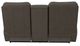 La-Z-Boy® Trouper Gray Leather Manual Reclining Loveseat with Console-4