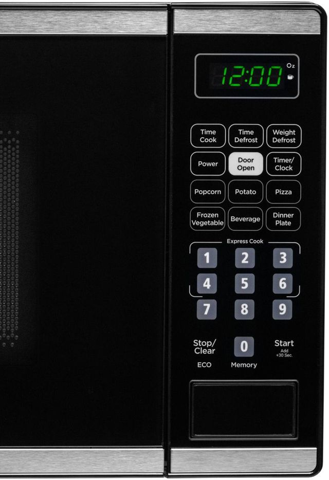Danby® 0.7 Cu. Ft. Black and Stainless Steel Countertop Microwave-2