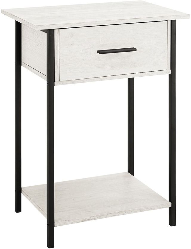 Monarch Specialties Inc. Washed Oak Accent Table-0