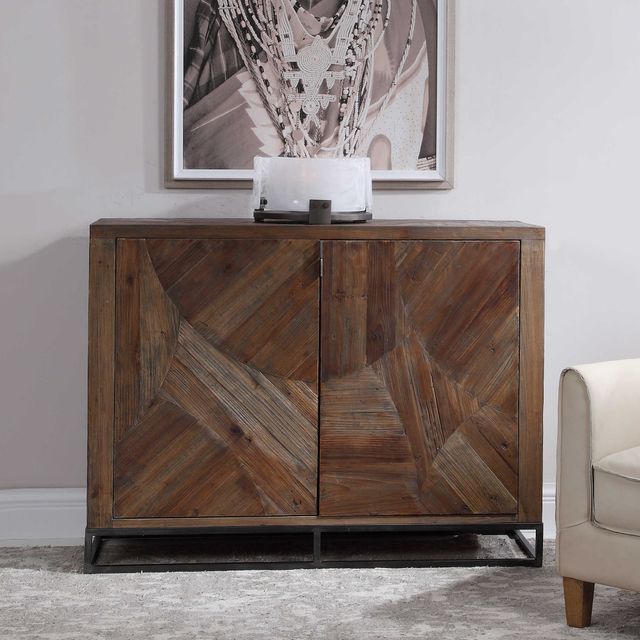 Uttermost® Evros Walnut Cabinet-1