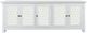 Jofran Inc. Isabella White 86" Mirrored Accent Cabinet-2
