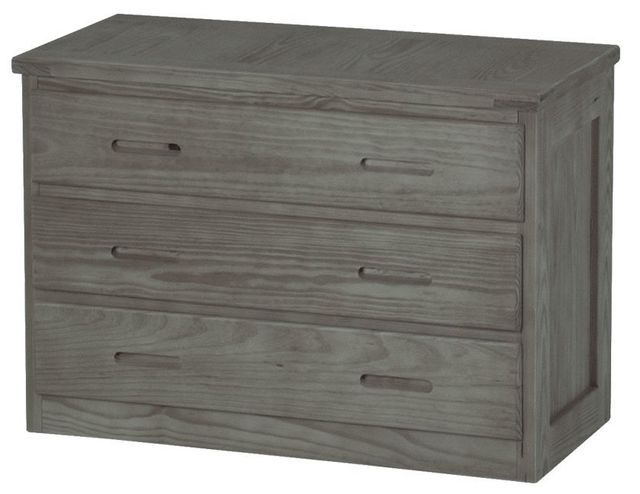 Crate Designs™ Furniture Graphite Dresser with Lacquer Finish Top Only-0