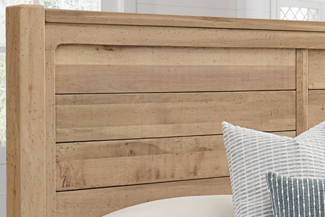 Artisan & Post by Vaughan-Bassett Cool Rustic Clear Maple California King Plank Bed-2